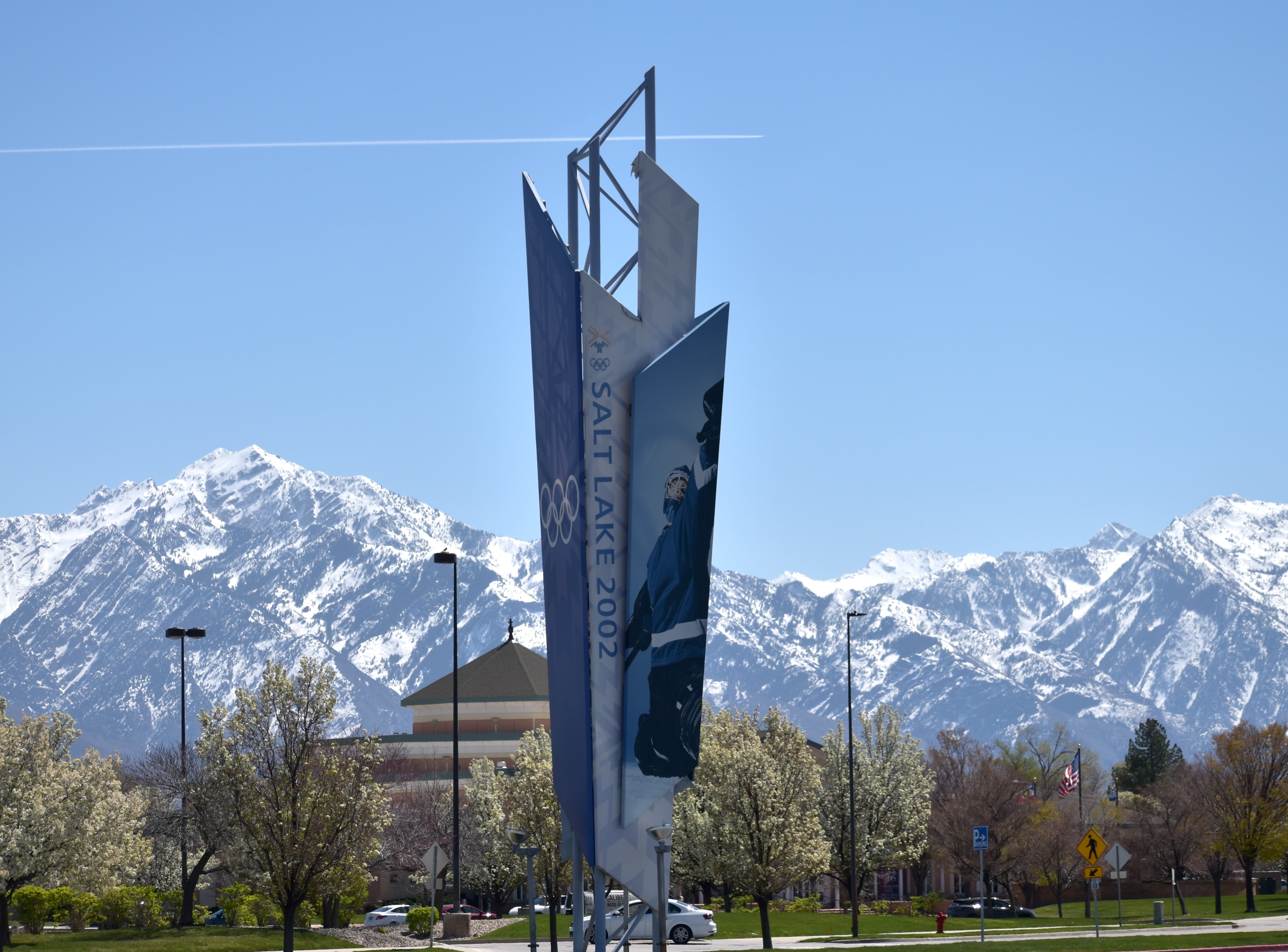 2002 Winter Olympics Monument, Maverik Center